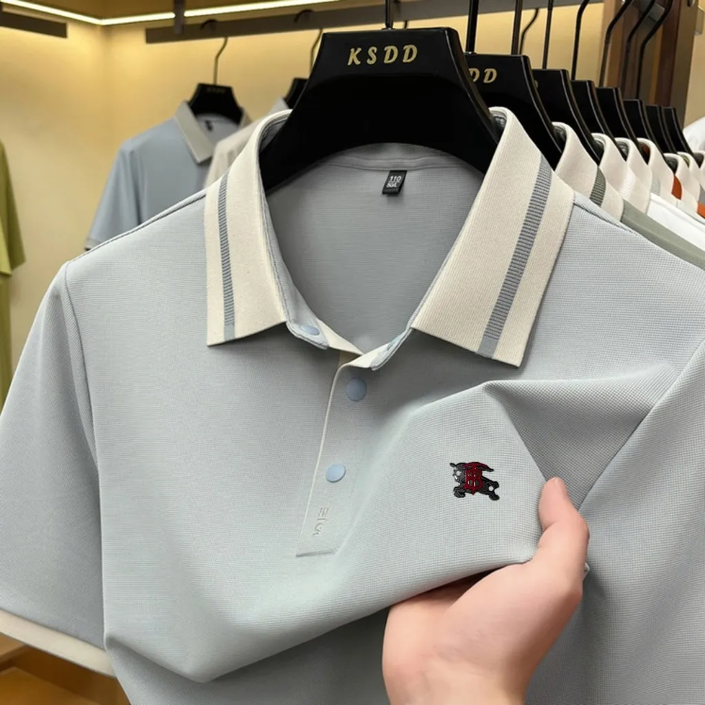 🌹 🌹 P135 26 Quality POLO ， Quality ， Breathable ， LOGO， ⚡️ T ⚡️ ， ！Sizes：M-4XL（ 210 、 。